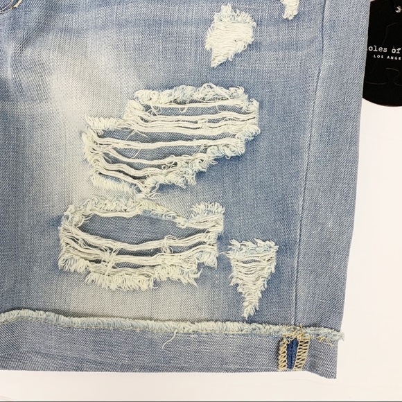 Articles of Society Distressed Denim Shorts - Picture 8 of 9